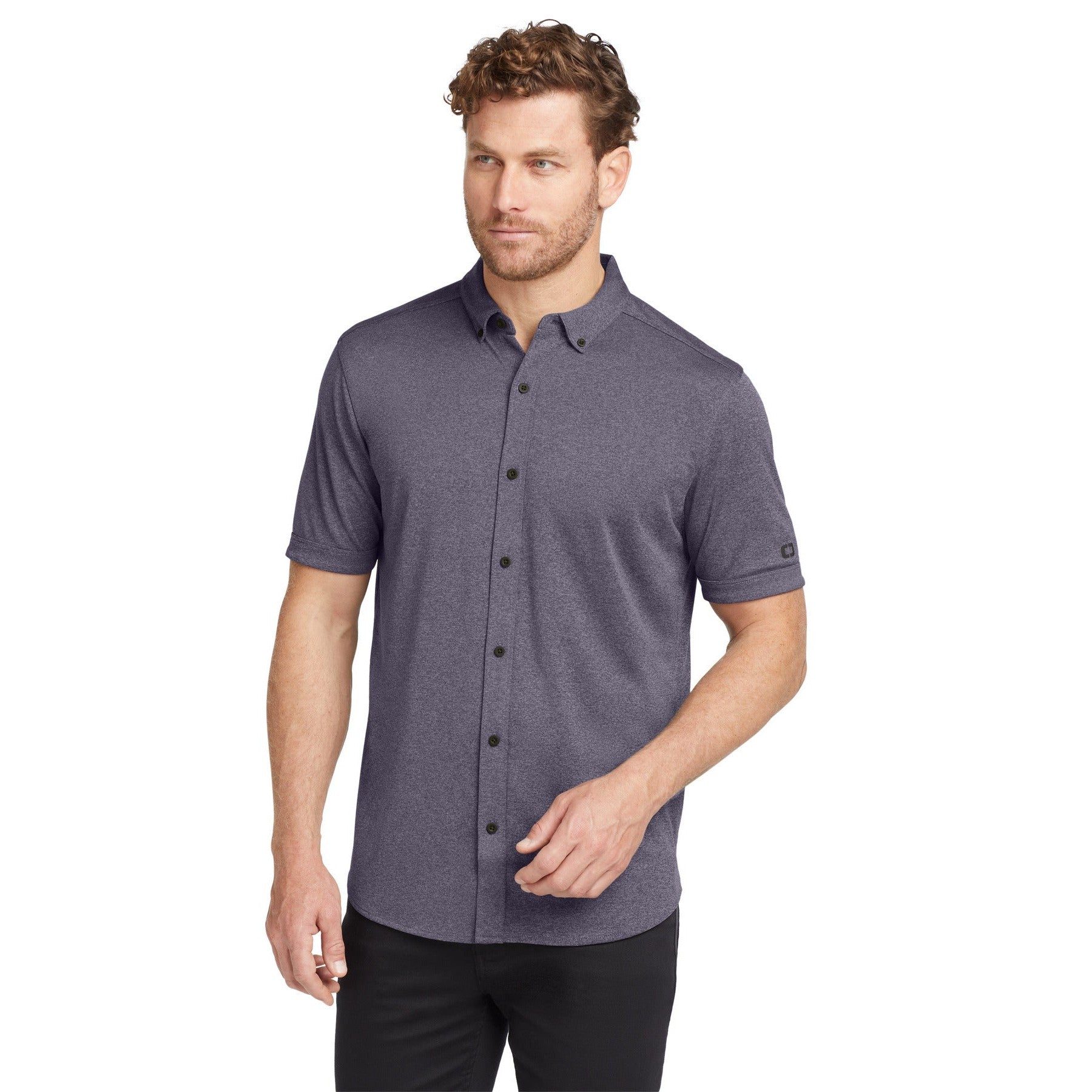 OGIO-OGIO ® Gravitate Full-Button Polo. OG141-MedTech-4